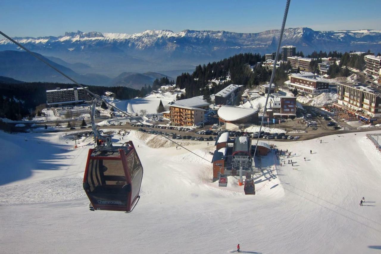 Charmant studio cabine COSY à 100 m des pistes Chamrousse Extérieur photo